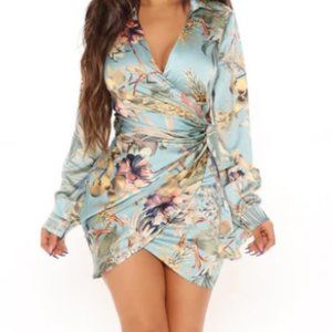 NEW with tags bright tropical mini dress